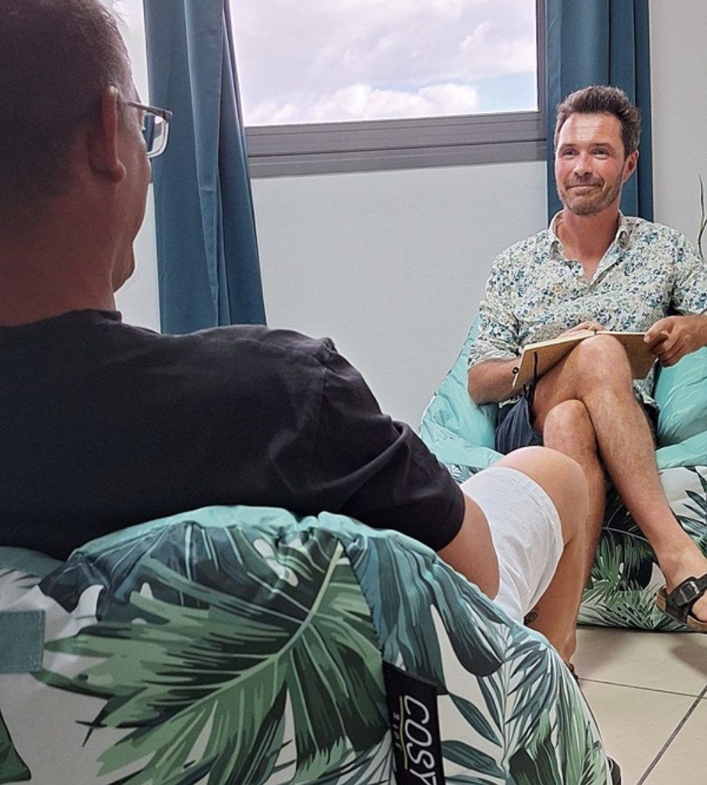 Frédéric Raignault, coach de conscience à Trois Bassins (La Réunion)